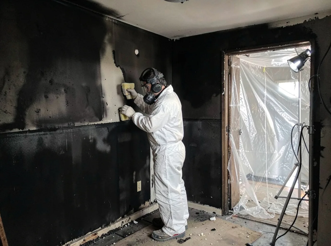 Fire Damage Restoration company in Hurley, MO